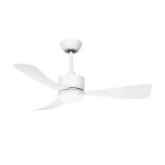 Ventilador de techo Abrila Yeste blanco luz LED 106 cm