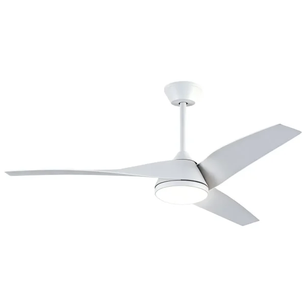 Ventilador de techo Alemar Papua blanco luz LED 132 cm