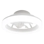 Ventilador de techo Alemar Ramses blanco luz LED 50 cm