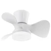 ventilador-techo-alemar-siux-led-motor-dc-3-aspas-11536 Ventilador de techo Alemar Siux blanco luz LED 56 cm