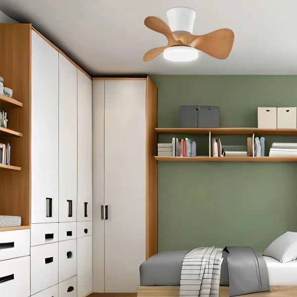 ventilador-techo-alemar-siux-led-motor-dc-blanco-madera-clara-11538 Ventilador de techo Alemar Siux blanco madera clara luz LED 56 cm