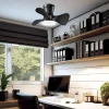ventilador-techo-alemar-siux-led-motor-dc-negro-11537 Ventilador de techo Alemar Siux negro luz LED 56 cm