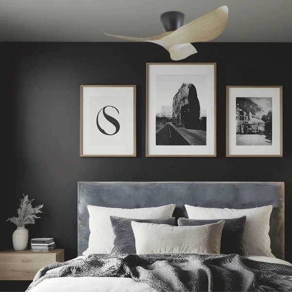 ventilador-techo-alemar-venice-sin-luz-motor-dc-negro-madera-clara-16054 Ventilador de techo Alemar Venice negro madera clara sin luz 97 cm