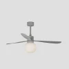 ventilador-techo-faro-amelia-ball-l-led-mando-motor-dc-gris-337622w Ventilador de techo Faro Amelia Ball L Gris Luz LED 132 cm