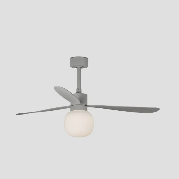 ventilador-techo-faro-amelia-ball-l-led-mando-motor-dc-gris-337622w Ventilador de techo Faro Amelia Ball L Gris Luz LED 132 cm