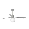ventilador-techo-faro-amelia-ball-l-led-motor-dc-3-aspas-337622w Ventilador de techo Faro Amelia Ball L Gris Luz LED 132 cm