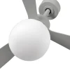ventilador-techo-faro-amelia-ball-l-led-motor-dc-gris-337622w Ventilador de techo Faro Amelia Ball L Gris Luz LED 132 cm