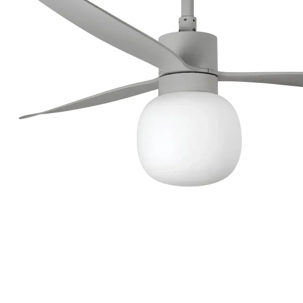 ventilador-techo-faro-amelia-ball-l-led-motor-dc-mando-gris-337622w Ventilador de techo Faro Amelia Ball L Gris Luz LED 132 cm