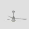 ventilador-techo-faro-amelia-cone-l-led-mando-motor-dc-gris-337621t Ventilador de techo Faro Amelia Cone L Gris Luz LED 132 cm