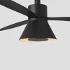 ventilador-techo-faro-amelia-cone-l-led-mando-motor-dc-negro-337611t Ventilador de techo Faro Amelia Cone L Negro Luz LED 132 cm