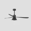 ventilador-techo-faro-amelia-cone-l-led-motor-dc-mando-negro-337611t Ventilador de techo Faro Amelia Cone L Negro Luz LED 132 cm