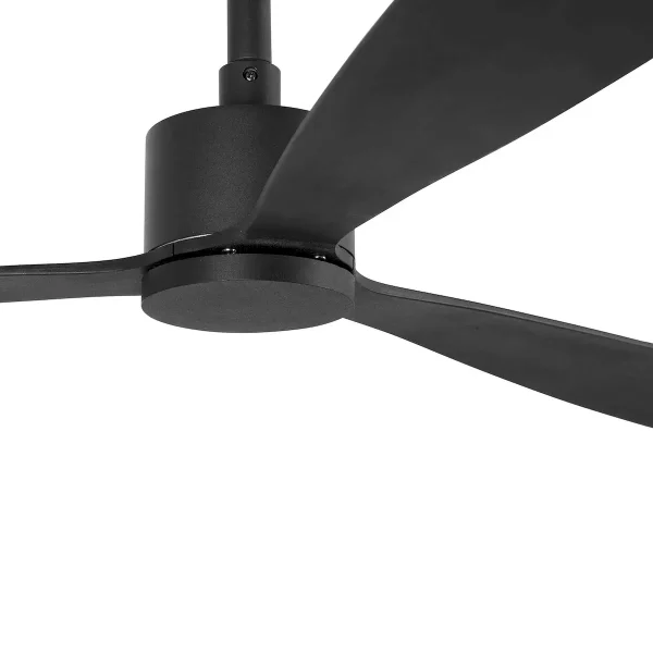 Ventilador de techo Faro Amelia L Negro Sin Luz 132 cm