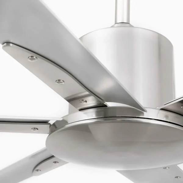 ventilador-techo-faro-andros-xxl-sin-luz-motor-dc-mando-niquel-satinado-aluminio-33465a Ventilador Faro Andros XXL Niquel satinado Aluminio Sin Luz 213 cm