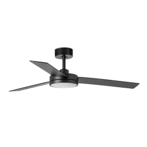 Ventilador de techo Faro Barth L Negro Luz LED 132 cm