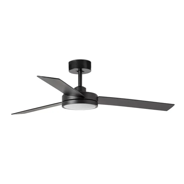 Ventilador de techo Faro Barth L Negro Luz LED 132 cm