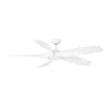 Ventilador de techo Faro Cocos L Blanco Luz LED 137 cm