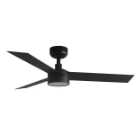 Ventilador de techo Faro Cruiser S Negro Luz LED 106 cm