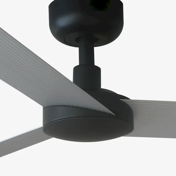 Ventilador de techo Faro Cruiser S Negro Aluminio Sin Luz 106 cm