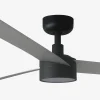 Ventilador de techo Faro Cruiser XL Negro Aluminio Luz LED 160 cm