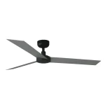 Ventilador de techo Faro Cruiser XL Negro Aluminio Sin Luz 160 cm