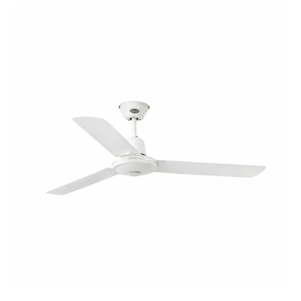Ventilador de techo Faro Eco Indus M Blanco Sin Luz 120 cm