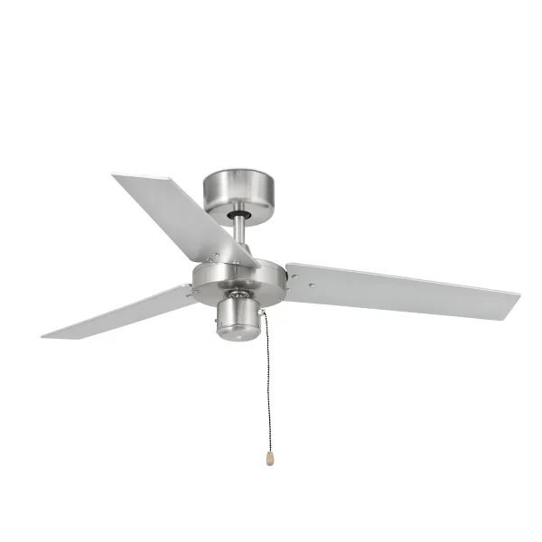 ventilador-techo-faro-factory-s-sin-luz-3-aspas-gris-33611 Ventilador Faro Factory S Niquel satinado gris o wengue Sin Luz 106 cm