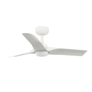 Ventilador de techo Faro Hey S Blanco Luz LED 90 cm