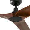 Ventilador de techo Faro Heywood L Negro Nogal Sin Luz 132 cm