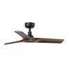 Ventilador de techo Faro Heywood S Negro Nogal Sin Luz 90 cm