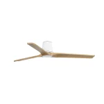 Ventilador de techo Faro Heywood-Tub L Blanco Pino Sin Luz 132 cm