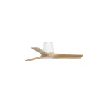 Ventilador de techo Faro Heywood-Tub S Blanco Pino Sin Luz 90 cm