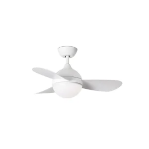ventilador-techo-faro-hvar-s-led-motor-dc-blanco-34300 Ventilador de techo Faro Hvar S Blanco Luz LED 97 cm