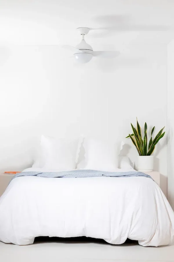 ventilador-techo-faro-hvar-s-led-motor-dc-mando-blanco-34300 Ventilador de techo Faro Hvar S Blanco Luz LED 97 cm