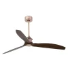 Ventilador de techo Faro Just Fan M Cobre Nogal Sin Luz 128 cm