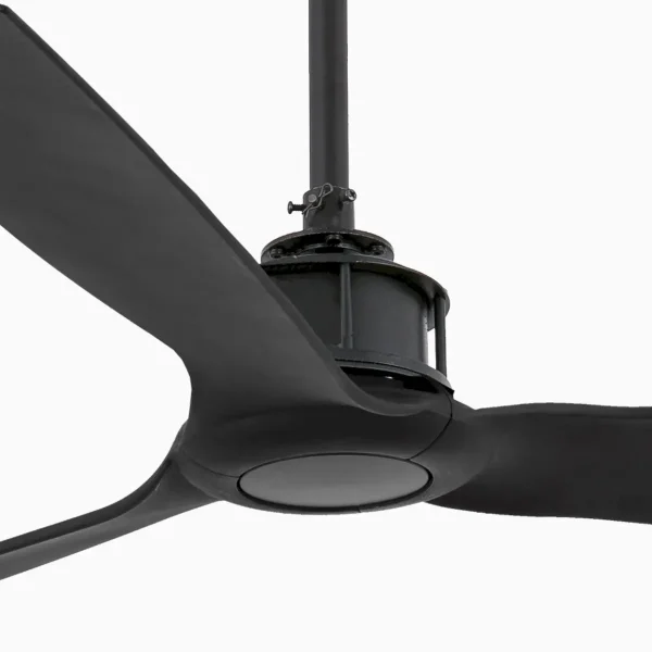Ventilador de techo Faro Just Fan M Negro Negro Sin Luz 128 cm