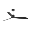 Ventilador de techo Faro Just Fan M Negro Negro Sin Luz 128 cm