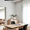 Ventilador de techo Faro Just Fan S Negro Luz LED 81 cm
