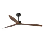 Ventilador de techo Faro Just Fan XL Negro Nogal Sin Luz 178 cm