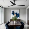 Ventilador de techo Faro Just Fan XL Negro Sin Luz 178 cm