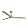 Ventilador de techo Faro Klim M Blanco Pino Sin Luz 125 cm