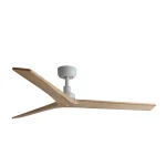 Ventilador de techo Faro Klim M Blanco Pino Sin Luz 125 cm