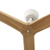 Ventilador de techo Faro Klim M Blanco Pino Sin Luz 125 cm