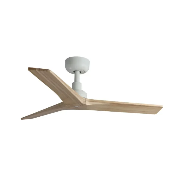 Ventilador de techo Faro Klim S Blanco Pino Sin Luz 92,5 cm