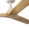 Ventilador de techo Faro Klim S Blanco Pino Sin Luz 92,5 cm