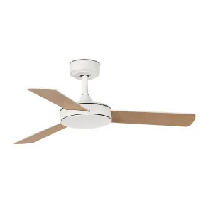 ventilador-techo-faro-mini-mallorca-s-sin-luz-motor-dc-3-aspas-33603dc Ventilador Faro Mini Mallorca S blanco ó roble Sin Luz 106 cm