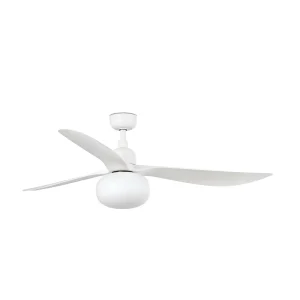Ventilador de techo Faro Outwood L Blanco Con Luz 150 cm