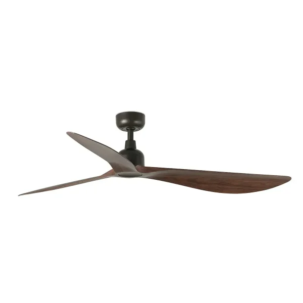 Ventilador de techo Faro Outwood L Marron Nogal Sin Luz 150 cm