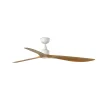 Ventilador de techo Faro Outwood L Blanco Roble Sin Luz 150 cm