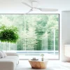 ventilador-techo-faro-pemba-l-led-motor-dc-mando-blanco-33471n-3 Ventilador de techo Faro Pemba L Blanco Luz LED 132 cm