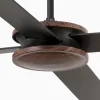 ventilador-techo-faro-polea-l-sin-luz-motor-dc-marron-oscuro-nogal-33724 Ventilador Faro Polea L nogal ó marrón oscuro Sin Luz 132 cm